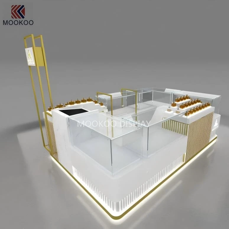 Gilded Luminary Perfume Showcase high quality