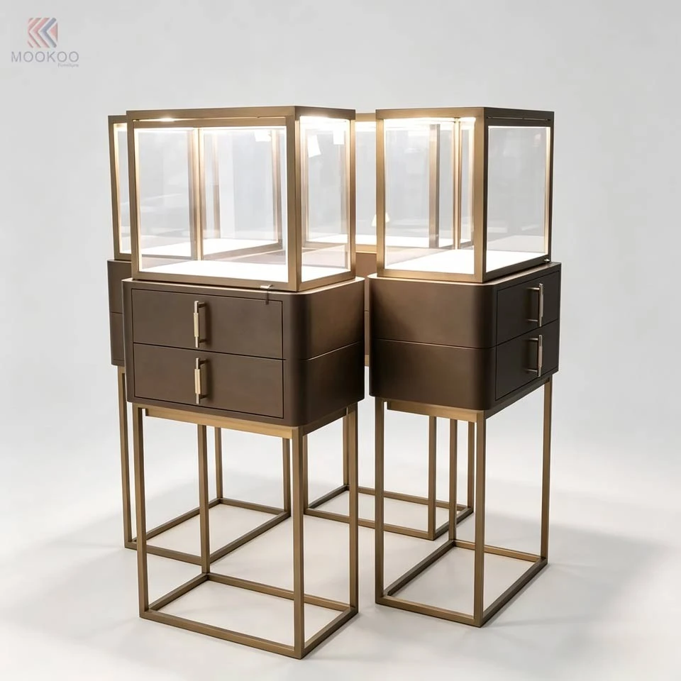 Jewelry Wooden Showcase Wangdian Showcase suppliers