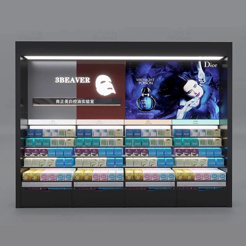 Perfume Kiosk Showcasefor Duty Free Shop