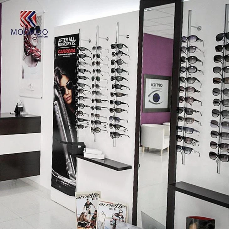 Optical Wall Kiosk Display Interior Design