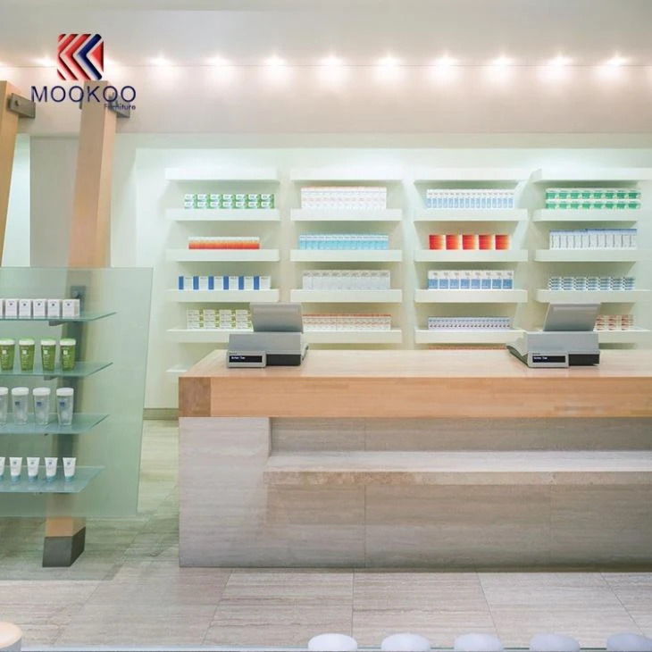 Modern Pharmacy Interior Furniture