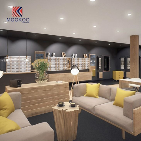 ארונות עץ תלת מימד בחנות ארונות עץ עיצוב פנים