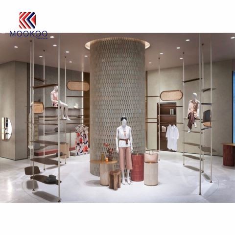 עיצוב רהיטים בחנות בגדים