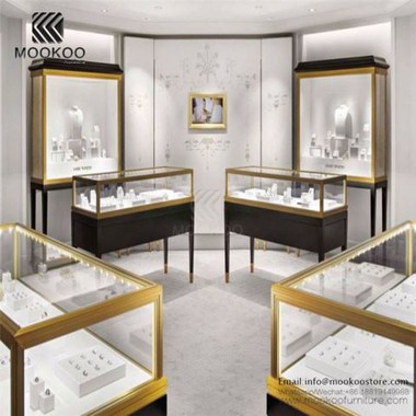 תצוגת תכשיטים עומדים לרצפה