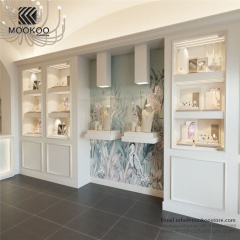 ארונות תצוגה מעץ תכשיטים