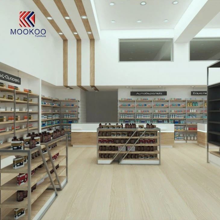 Good Quality Drug Display Shelves