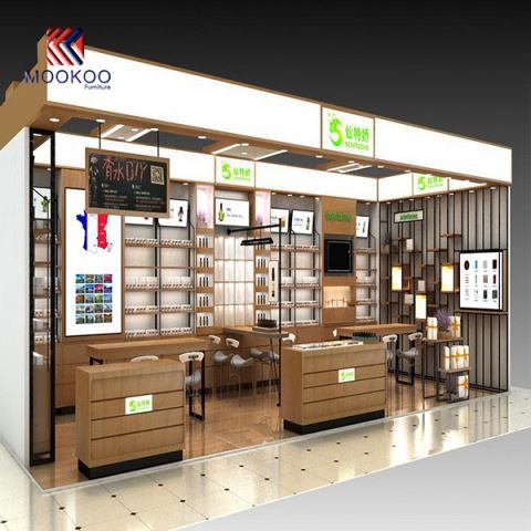 קוסמטיקה תצוגה קישוט החנות עיצוב